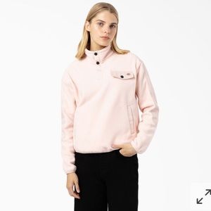 Dickies Women’s Pullover Fleece - NWT Light Pink - S